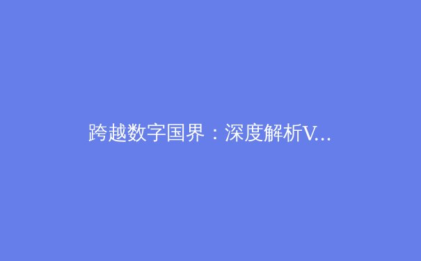 跨越数字国界：深度解析VPN技术演进与全球网络隐私新格局 - 3